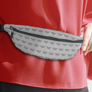 Logo d'entreprise Motif sans couture sur Gray Fann