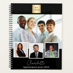 Logo d'entreprise noire photo collage 2025