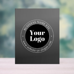 Logo d'entreprise ou design & texte modifiable