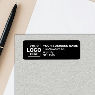 Logo d'entreprise personnalisé Black Company Adres
