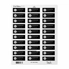 Logo d'entreprise personnalisé Black Company Adres