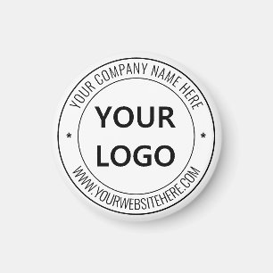 Logo d'entreprise personnalisé et cadeau Magnet Co