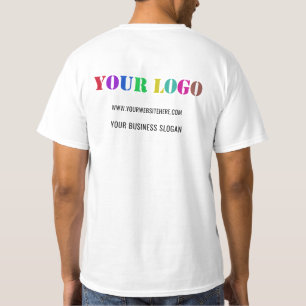 Logo d'entreprise personnalisé et T-shirt Entrepri