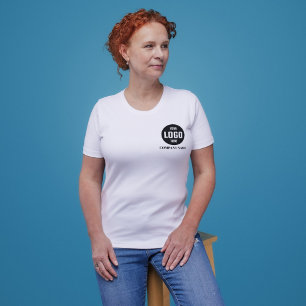 Logo d'entreprise personnalisé et T-shirt pour la