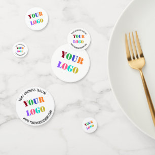 Logo d'entreprise personnalisé Modèle Confetti pro