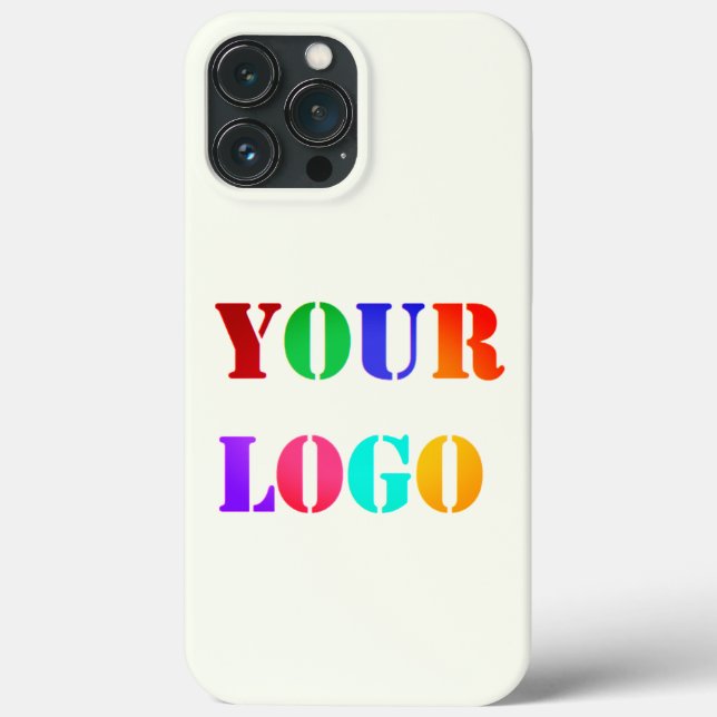 Logo d'entreprise personnalisé Votre coque iphone  (Verso)