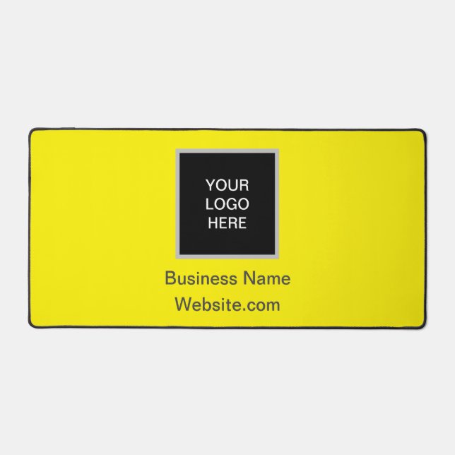 Logo d'entreprise Société Jaune Minimaliste (Recto)