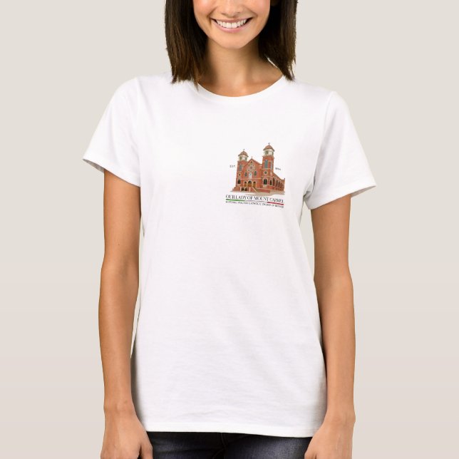 Logo des CLOSM (ver. 2) T-shirt blanc de base pour (Devant)