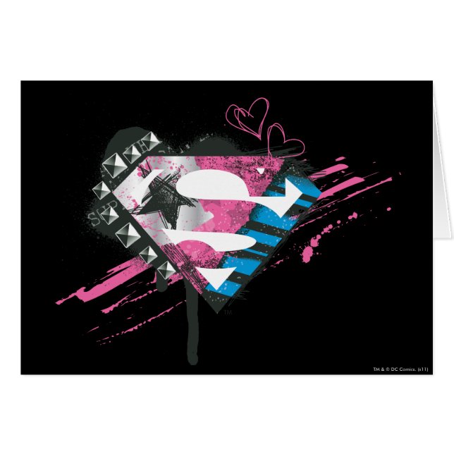 Logo des Coeurs Supergirl (Devant horizontal)