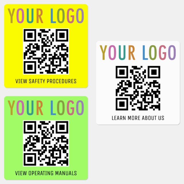Logo des Étiquettes de code QR étanche pour la con (Groupe)