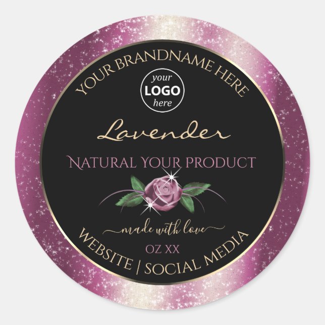 Logo des Étiquettes de produits floraux Parties sc (Devant)