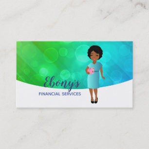 Logo des services financiers cartes de visite