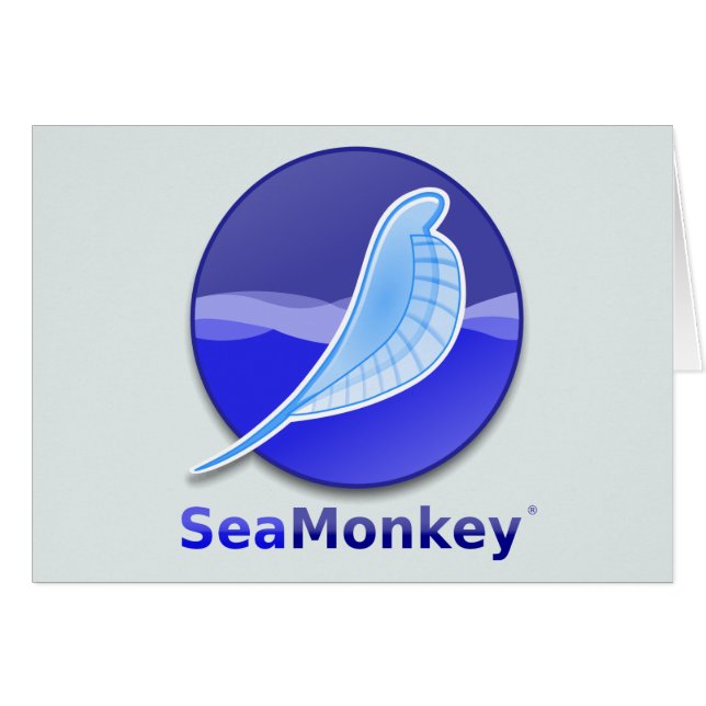 Logo des textes de SeaMonkey (Devant horizontal)