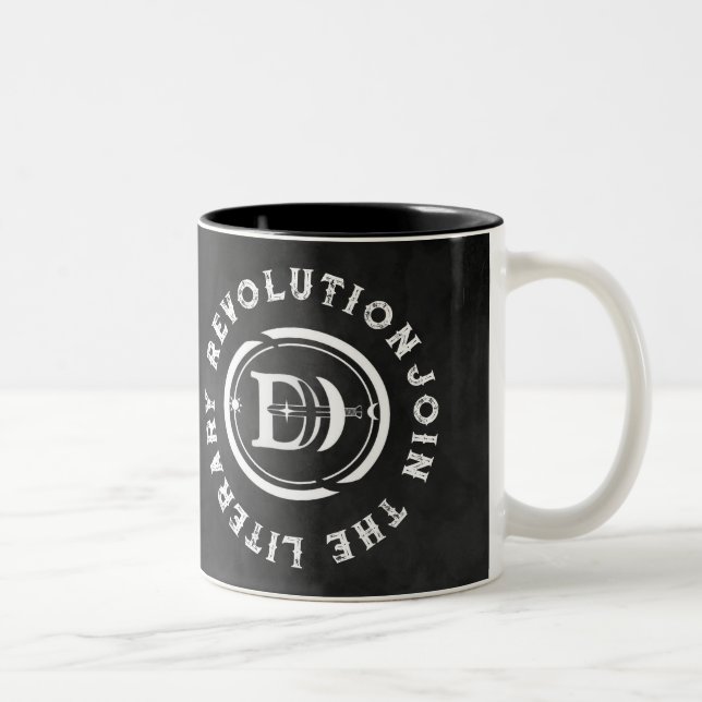 Logo DH Rebel Fiction : Mug de café 11oz (Droit)