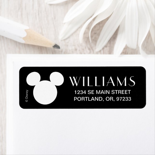 Logo Disney | Silhouette Mickey (En situation)