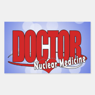 LOGO DOCTOR NUCLEAR MEDICINE STICKER