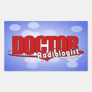 LOGO DOCTOR RADIOLOGIST STICKER
