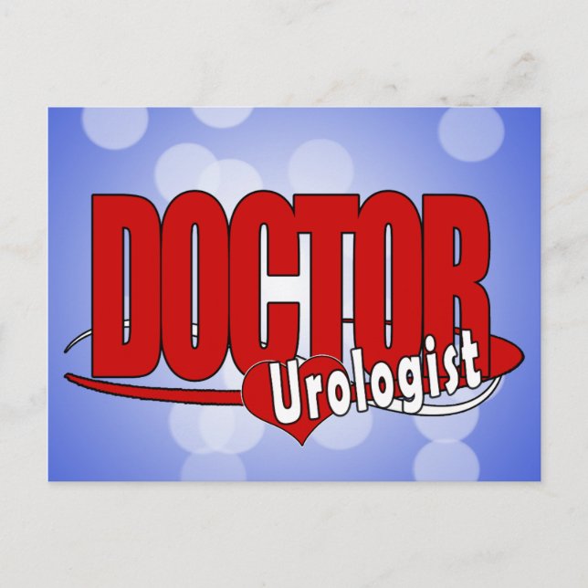 LOGO DOCTOR UROLOGIST POSTCARD (Front)