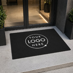 Logo Doormat Custom Business Black Entrance Mat