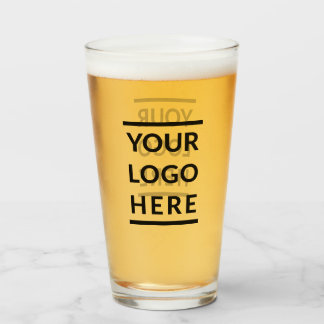 Logo double côté du bocal en verre personnalisé