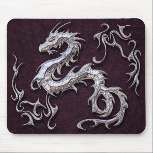 Logo dragon para alfombrilla de raton mouse pad