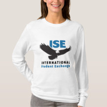 Logo du Carré ISE T-shirt blanc à manches longues 