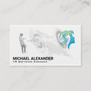 Logo du casque VR Tech Carte du monde