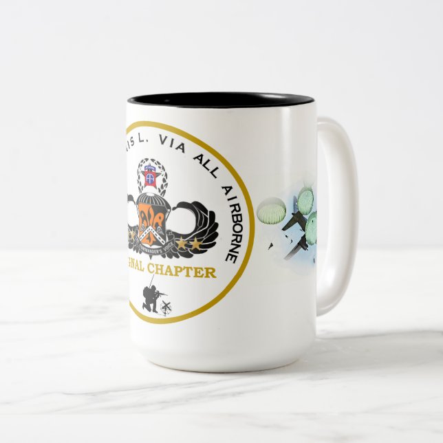 Logo du chapitre de la tasse de café Signal (Devant droit)