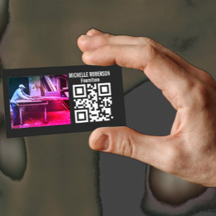 Logo du code QR ou Carte de visite d'image