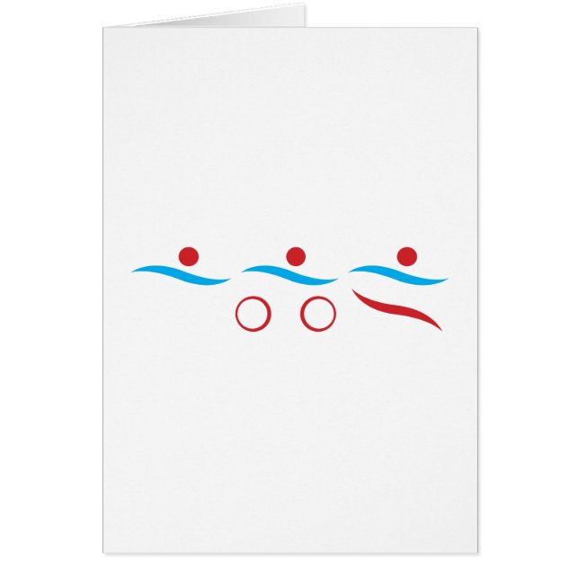 Logo du cool de triathlon (Devant)