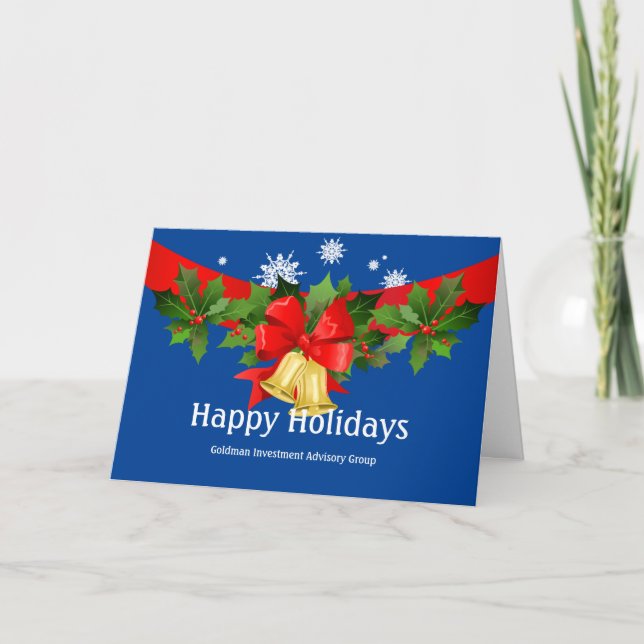Logo du Modèle de l'entreprise de Noël (Devant)