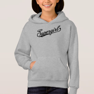Logo du nom étoilé Supergirl Baseball