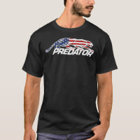 LOGO DU PRÉDATEUR T-shirt classique des ÉTATS-UNIS