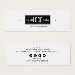 Logo Earring Jewellery Display