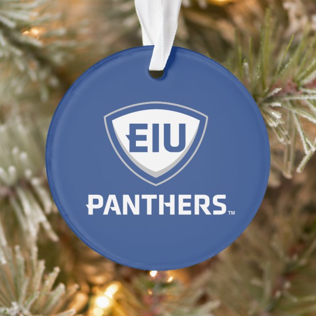Logo Eastern Illinois Panthers Shield & Wordmark (Arbre)
