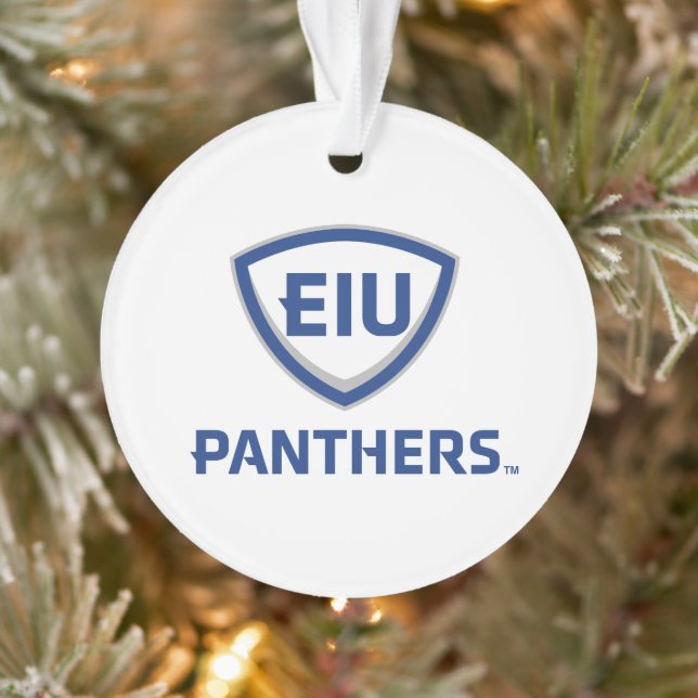 Logo Eastern Illinois Panthers Shield & Wordmark (Arbre)