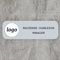 Logo Employee Staff Powder Blue Business
