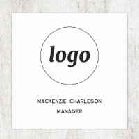 Logo Employee Staff Team Magnetic or Pin