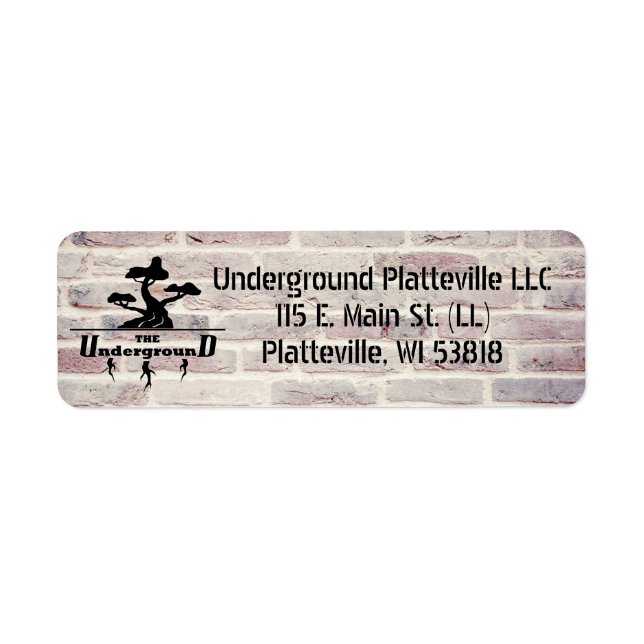 Logo et adresse de Brick Arrière - plan Business (Devant)