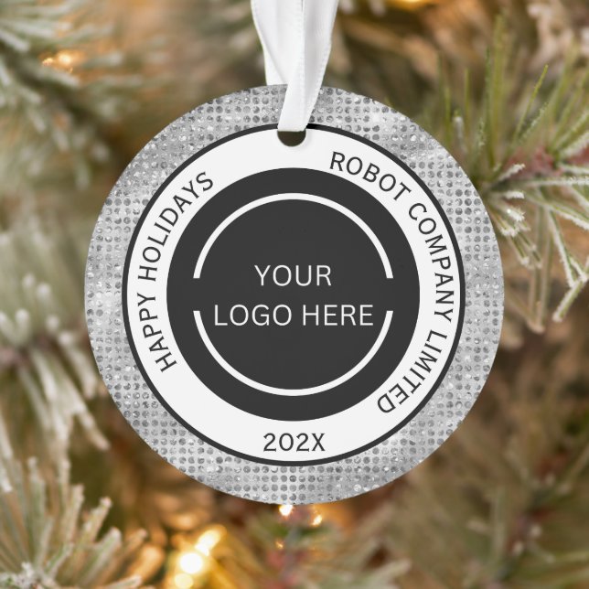 Logo et nom de l'entreprise simple Silver (Arbre)