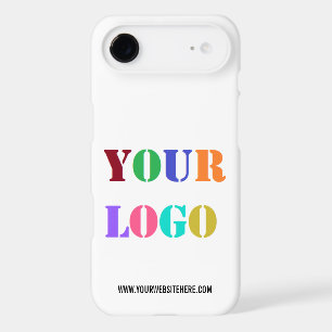 Logo et texte personnalisés pour votre étui iPhone