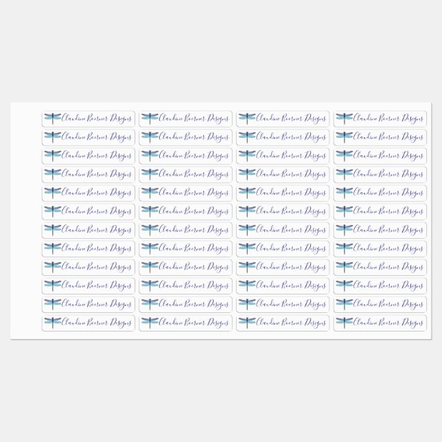 Logo Étiquettes pour Fabricant ou Artiste (Feuille)