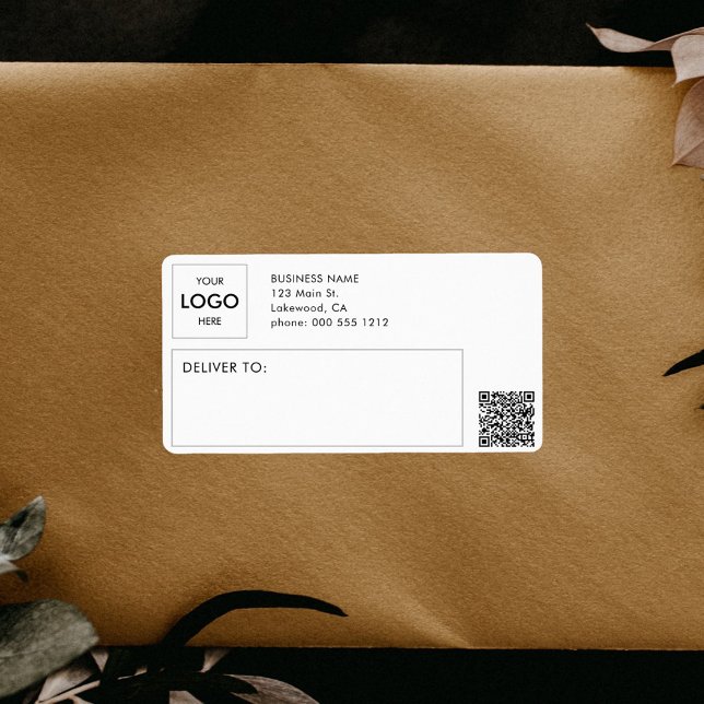 Logo Expédition Professionnel QR Code (Créateur téléchargé)