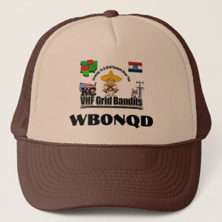 Logo faible de signal, casquette - customisé -