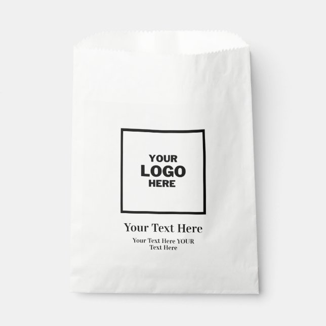 Logo Favour Bags (Front)