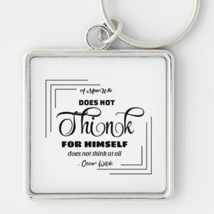 Logo Feature Keychain