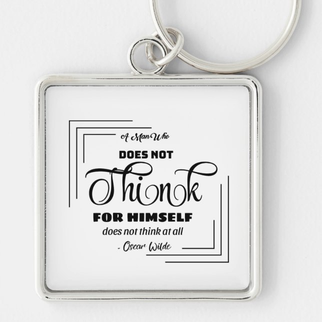 Logo Feature Keychain (Front)