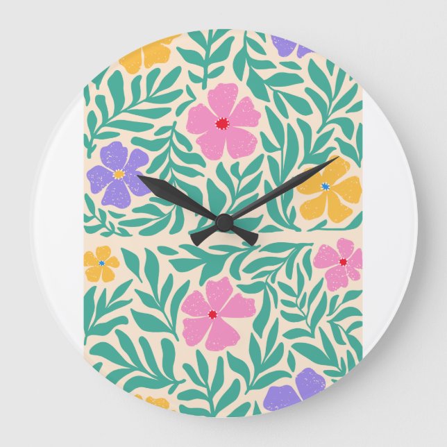 logo fleurs horloges  (Recto)