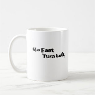 Logo, Go Fast Turn Left Coffee Mug