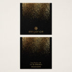 Logo Gold Confetti Black Porte-oreille Écran